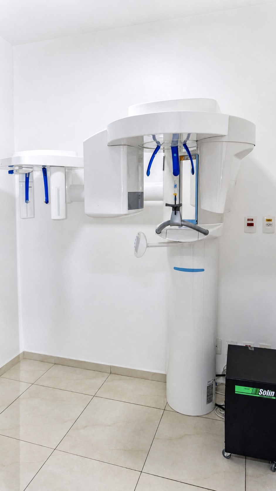 Equipamento de radiografia panorâmica da clínica